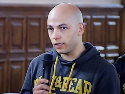 Sergio Morate, durante el juicio.