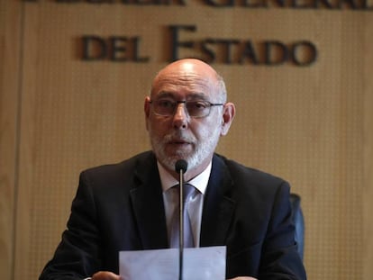 José Manuel Maza, el fiscal que encarnó la dureza con el secesionismo