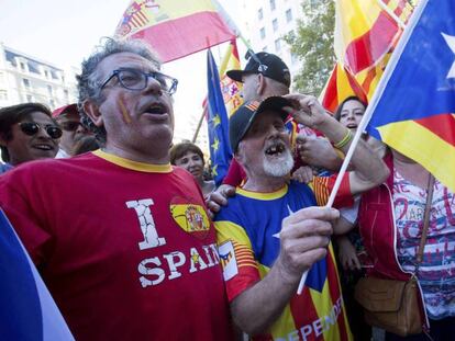 Imagen de una manifestación en Barcelona.