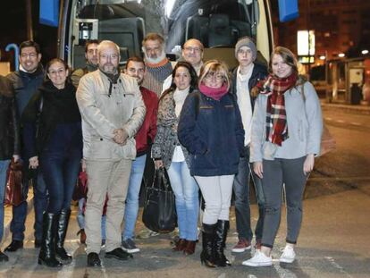 Afiliados de Ciudadanos parten desde Valencia a Barcelona. En vídeo, así será el exhaustivo recuento de los votos.