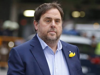 El exvicepresidente de la Generalitat Oriol Junqueras.