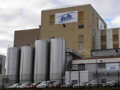Fábrica de la leche infantil Celia, propiedad del grupo Lactalis en Craon (Francia).