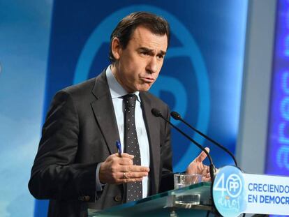 Fernando Martínez Maillo, coordinador nacional del PP.