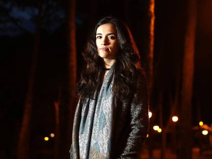 Patricia Fernández, hija de víctima de violencia machista.