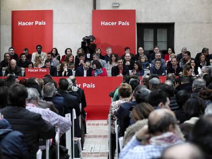 Reunión del Comité Federal de PSOE en Aranjuez (Madrid).