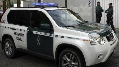 Agentes de la Guardia Civil en un operativo.
