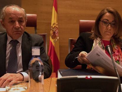Reunión de la Comisión de investigación sobre la financiación de los partidos en el Senado.