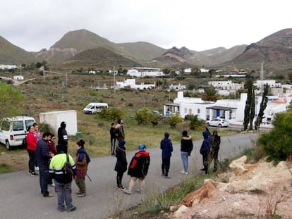 Dispositivo de búsqueda de Gabriel Cruz en Níjar (Almería).