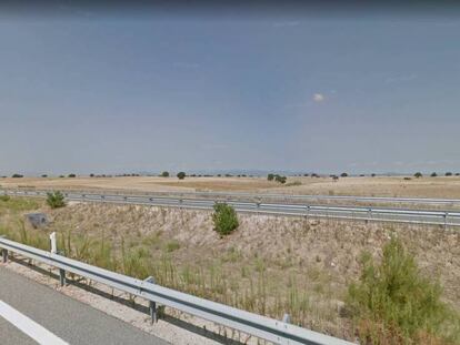 La autovía A-5 a su paso por el municipio de Santa Cruz de Retamar (Toledo). En vídeo: Así fue detenido el sospechoso.