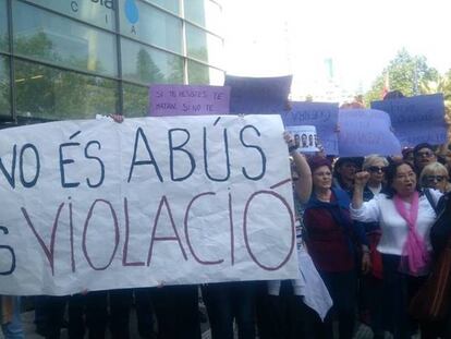 Concentración este viernes ante la Ciudad de la Justicia de Valencia contra la sentencia de La Manada.