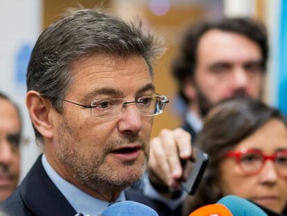 Catalá, sobre el voto particular de La Manada: “Todos saben que este juez tiene algún problema singular”