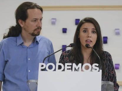 Pablo Iglesias e Irene Montero. En vídeo, su comparecencia del sábado. GDN (GTRES) / VÍDEO: ATLAS