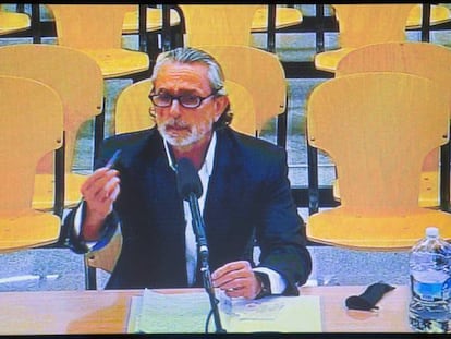 Francisco Correa en su última palabra en el juicio del caso Gürtel.