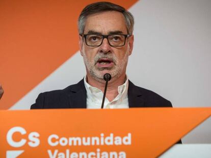 El secretario general de Ciudadanos, José Manuel Villegas.