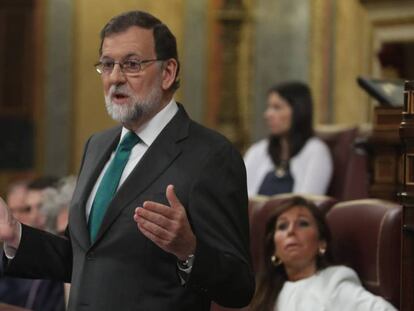 Mariano Rajoy, sobre su intervención en el Congreso.