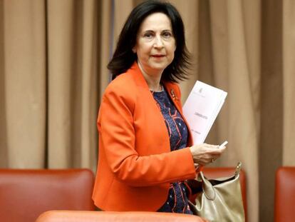 Portavoz del PSOE en el Congreso de los Diputados, Margarita Robles.
