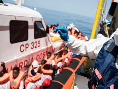 El barco ‘Aquarius’, últimas noticias en directo