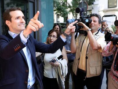 Pablo Casado, el passat dilluns.