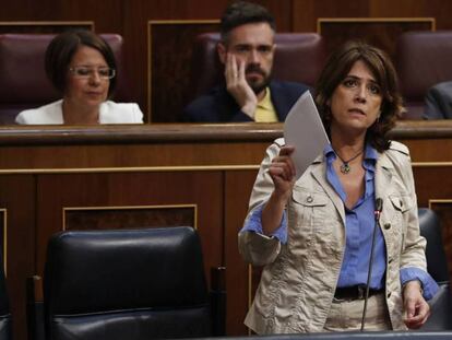 Delgado, en el Congreso.