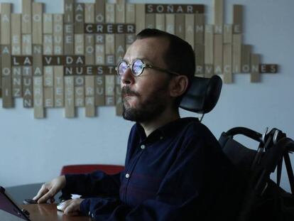 Pablo Echenique, secretario de Organización de Podemos.