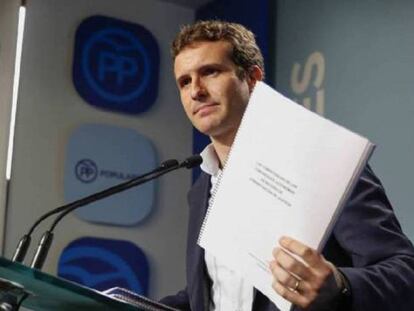 Imputadas tres alumnas que cursaron el máster con Pablo Casado