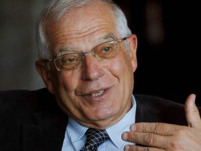 Josep Borrell, ministre d'Afers exteriors. EFE (Ballesteros). En vídeo: entrevista en 'Onda Cero'.