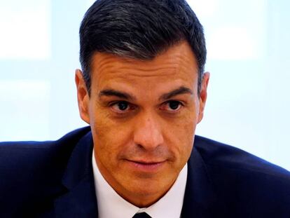 El presidente Pedro Sánchez.