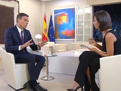 Así ha sido la entrevista a Pedro Sánchez en ‘El objetivo’ de La Sexta