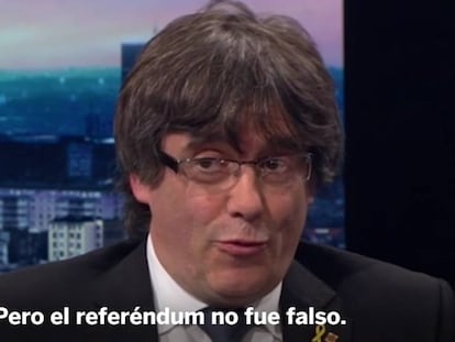 Puigdemont, sobre la seva fugida: “No crec en els màrtirs”