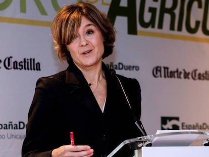 La ministra Isabel García Tejerina en un acto en Valladolid / VÍDEO: ATLAS
