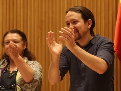 FOTO: Pablo Iglesias, en el pleno del Congreso. VÍDEO: El excoordinador general del PP, Fernando Martínez Maíllo: "Pablo Iglesias es un 'crack', el puto amo".