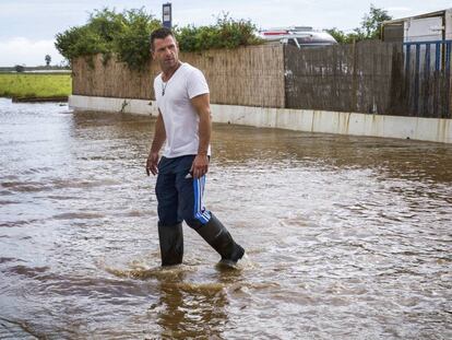 La localidad valenciana de Cuiper, inundada el pasado día 19.