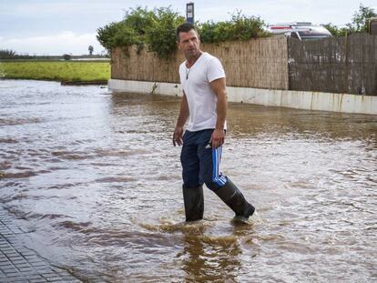 La localidad valenciana de Cuiper, inundada el pasado día 19.