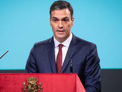 El presidente del Gobierno, Pedro Sánchez, el pasado 31 de octubre. En vídeo, el anuncio de Sánchez el pasado 17 de septiembre.