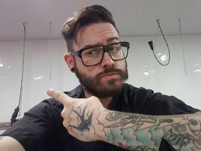 Rodrigo Nogueira, en una foto publicada en un blog creado por las presuntas víctimas. / VÍDEO: ATLAS