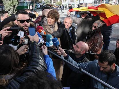 Dani Mateo, aquest dilluns abans de declarar davant del jutge. VÍDEO: Declaracions de Dani Mateo.