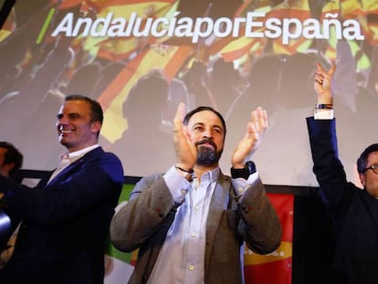 Los líderes de Vox celebran el resultado en Andalucía. En vídeo, los nuevos votantes de Vox un día después de las elecciones.