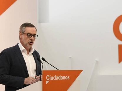 El secretario general de Ciudadanos, José Manuel Villegas.