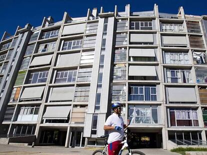 Bloque de viviendas de Fidere, filial de Blackstone, en Madrid.