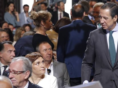 El expresidente de la Generalitat valenciana Eduardo Zaplana, en octubre de 2017. En vídeo, así ha sido la trayectoria del exlíder del PP.