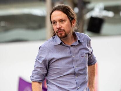 Pablo Iglesias, en un acto en Barcelona el pasado sábado. En vídeo, declaraciones de Iglesias.