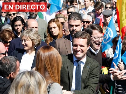 Señal en directo de un acto de campaña del PP en Ávila