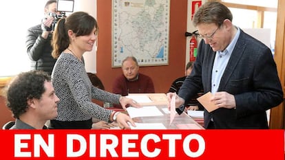 En vídeo, el recuento de participación registrado hasta las 18 horas.