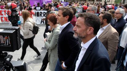 En vídeo, el acto de Albert Rivera en Ugao-Miraballes (Bizkaia).