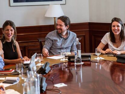 Irene Montero: “No es bueno que el PSOE emprenda un camino de egoísmo”