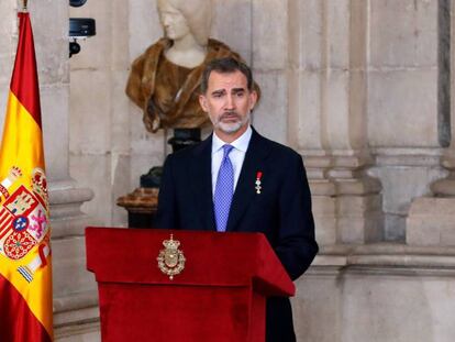 El Rey Felipe VI, en una imagen reciente.