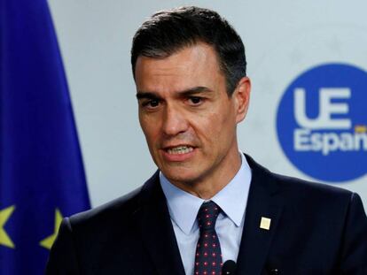 El presidente del Gobierno en funciones, Pedro Sánchez, el pasado 2 de julio. En vídeo, declaraciones de Irene Montero sobre las negociaciones.