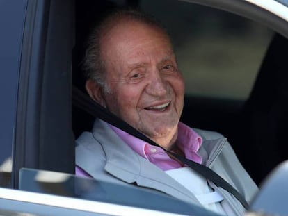 El rey Juan Carlos, tras abandonar el hospital. En vídeo, declaraciones del rey emérito.