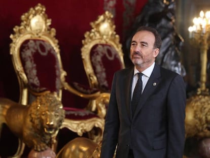 El juez del Tribunal Supremo Manuel Marchena en el Palacio Real de Madrid. En vídeo, las claves de la sentencia.