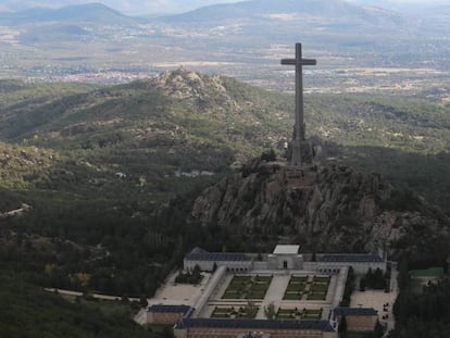 El Valle de los Caídos, desde Peguerinos. En vídeo, verdades y mitos históricos del Valle de los Caídos.